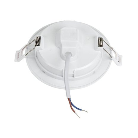 1 LED Inbouwspot rond - 6W vervangt 48W - Inbouwmaat 100x25mm - 6000K