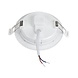 1 LED Inbouwspot rond - 6W vervangt 48W - Inbouwmaat 100x25mm - 6000K