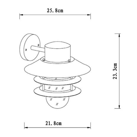 Lucide ZICO - Wandlamp Buiten - 1xE27 - IP44 - Mat chroom Lucide ZICO - Wandlamp Buiten - 1xE27 - IP44 - Mat chroom