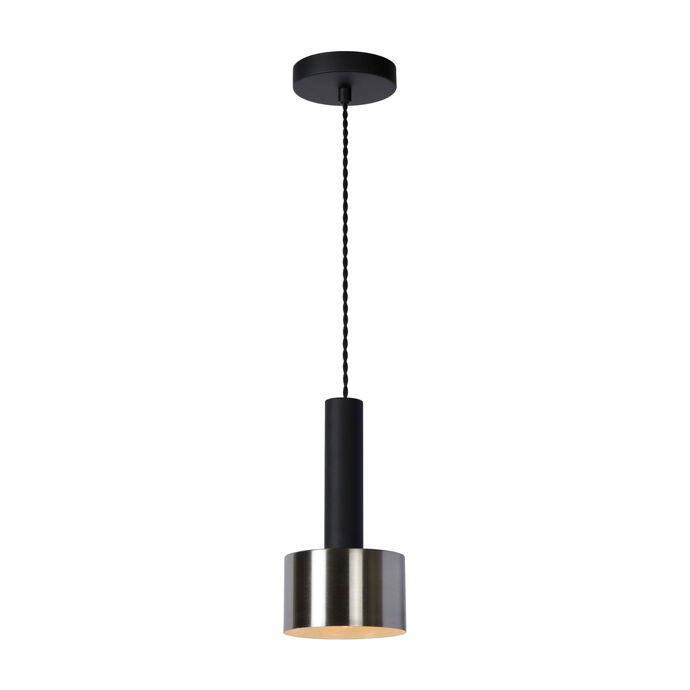 Lucide Lucide TEUN - Hanglamp - Ø 13 cm - 1xE27 - Zwart Lucide Lucide TEUN - Hanglamp - Ø 13 cm - 1xE27 - Zwart