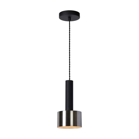 Lucide Lucide TEUN - Hanglamp - Ø 13 cm - 1xE27 - Zwart Lucide Lucide TEUN - Hanglamp - Ø 13 cm - 1xE27 - Zwart