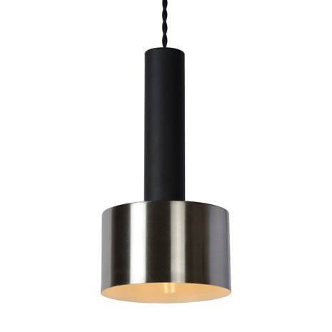 Lucide Lucide TEUN - Hanglamp - Ø 13 cm - 1xE27 - Zwart Lucide Lucide TEUN - Hanglamp - Ø 13 cm - 1xE27 - Zwart