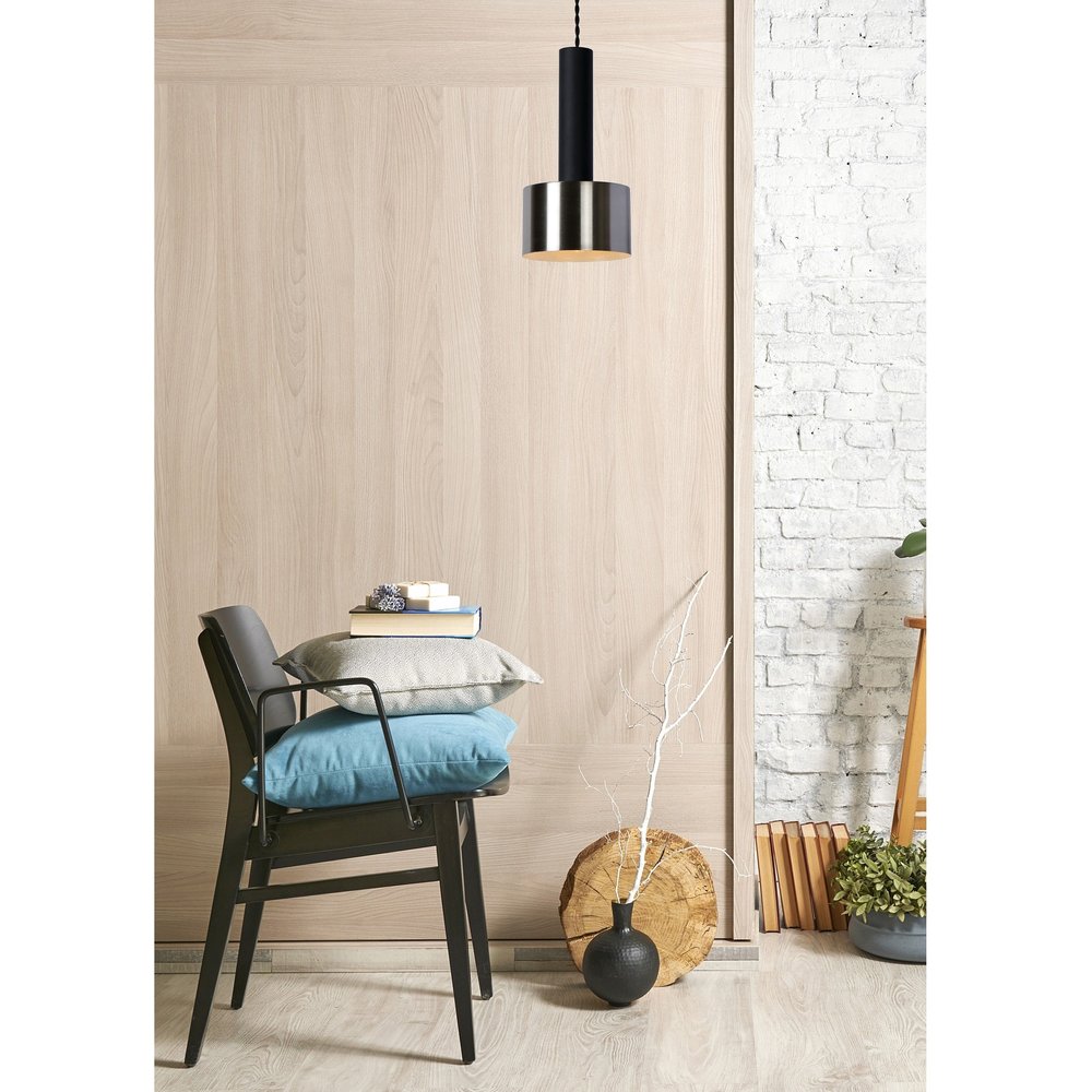 Lucide Lucide TEUN - Hanglamp - Ø 13 cm - 1xE27 - Zwart Lucide Lucide TEUN - Hanglamp - Ø 13 cm - 1xE27 - Zwart