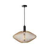Lucide MESH - Hanglamp - Ø 45 cm - 1xE27 - Mat Goud / Messing