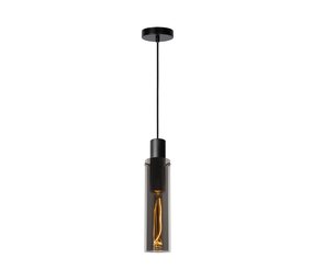 Lucide ORLANDO - Hanglamp - Ø 10 cm - 1xE27 - Fumé Lucide ORLANDO - Hanglamp - Ø 10 cm - 1xE27 - Fumé