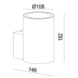 Lucide Lucide VOLANTIS - Wandspot Buiten - 1xE27 - IP54 - Zwart Lucide Lucide VOLANTIS - Wandspot Buiten - 1xE27 - IP54 - Zwart