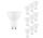 Voordeelpak 10 stuks - GU10 LED spots - 2,8W vervangt 30W - Lichtkleur optioneel