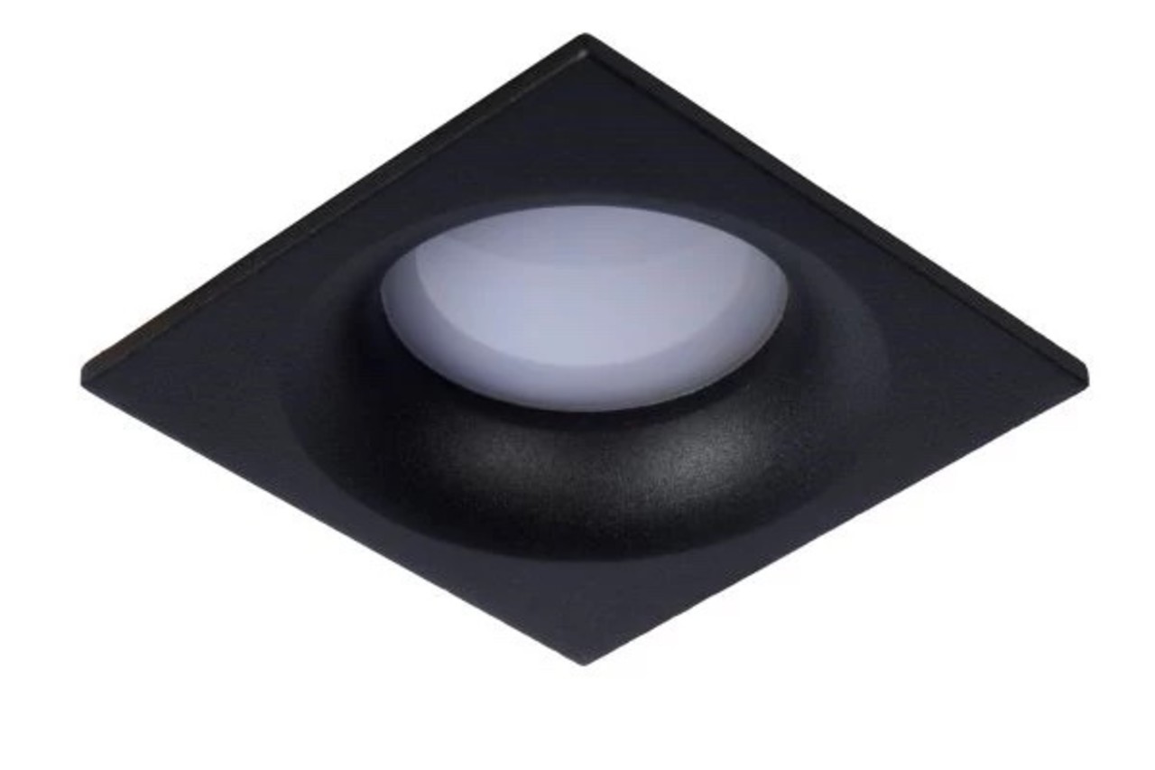 Lucide LED Inbouwspot Armatuur IP44 - Zwart Vierkant ZIVA | Geschikt voor badkamer - GU10 Fitting Lucide LED Inbouwspot Armatuur IP44 - Zwart Vierkant ZIVA | Geschikt voor badkamer - GU10 Fitting