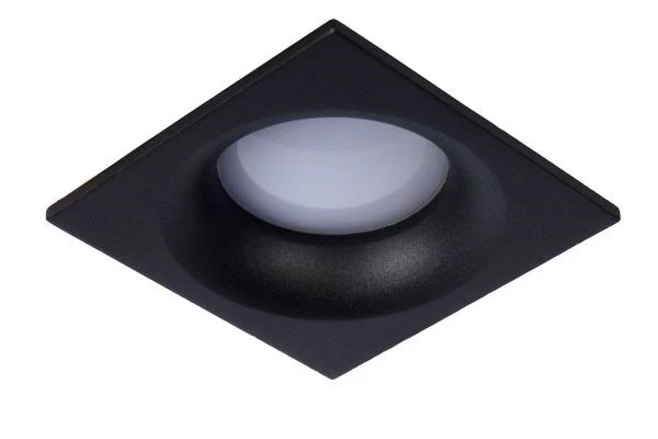 Lucide LED Inbouwspot Armatuur IP44 - Zwart Vierkant ZIVA | Geschikt voor badkamer - GU10 Fitting Lucide LED Inbouwspot Armatuur IP44 - Zwart Vierkant ZIVA | Geschikt voor badkamer - GU10 Fitting