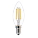 LED Filament lamp dimbaar - E14 C37 - 5W vervangt 40W - 2700K warm wit licht LED Filament lamp dimbaar - E14 C37 - 5W vervangt 40W - 2700K warm wit licht