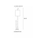Lucide LED Vloerlamp- Extravaganza Miss Tall - Zwart/goud - Ø 35 cm - 1xE27 Lucide LED Vloerlamp- Extravaganza Miss Tall - Zwart/goud - Ø 35 cm - 1xE27