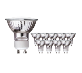 Voordeelpak 10 stuks - GU10 LED spots - 1W vervangt 10W - Lichtkleur optioneel Voordeelpak 10 stuks - GU10 LED spots - 1W vervangt 10W - Lichtkleur optioneel