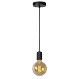 Lucide JOVA - Hanglamp - Ø 4,6 cm - 1xE27 - Zwart Lucide JOVA - Hanglamp - Ø 4,6 cm - 1xE27 - Zwart