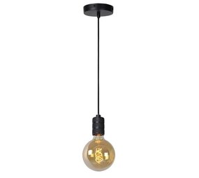 Lucide JOVA - Hanglamp - Ø 4,6 cm - 1xE27 - Zwart Lucide JOVA - Hanglamp - Ø 4,6 cm - 1xE27 - Zwart