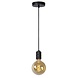 Lucide LED Hanglamp JOVA - Ø4,6cm - E27 fitting - Zwart Lucide LED Hanglamp JOVA - Ø4,6cm - E27 fitting - Zwart