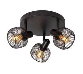Lucide MAREN - Plafondspot - Ø 37 cm - 3xE14 - Zwart Lucide MAREN - Plafondspot - Ø 37 cm - 3xE14 - Zwart
