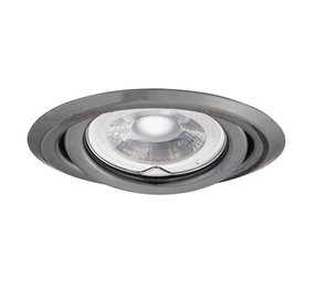 Kanlux OP=OP LED Inbouwspot Armatuur GU10 - Zwart Rond 97MM |  Zaagmaat 80MM - voor GU10 & GU5.3 Fitting Kanlux OP=OP LED Inbouwspot Armatuur GU10 - Zwart Rond 97MM |  Zaagmaat 80MM - voor GU10 & GU5.3 Fitting