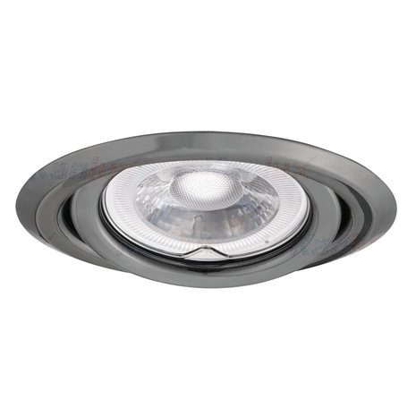 Kanlux OP=OP LED Inbouwspot Armatuur GU10 - Zwart Rond 97MM |  Zaagmaat 80MM - voor GU10 & GU5.3 Fitting Kanlux OP=OP LED Inbouwspot Armatuur GU10 - Zwart Rond 97MM |  Zaagmaat 80MM - voor GU10 & GU5.3 Fitting