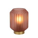 Lucide SUENO - Tafellamp - Ø 13 cm - 1xE14 - Roze
