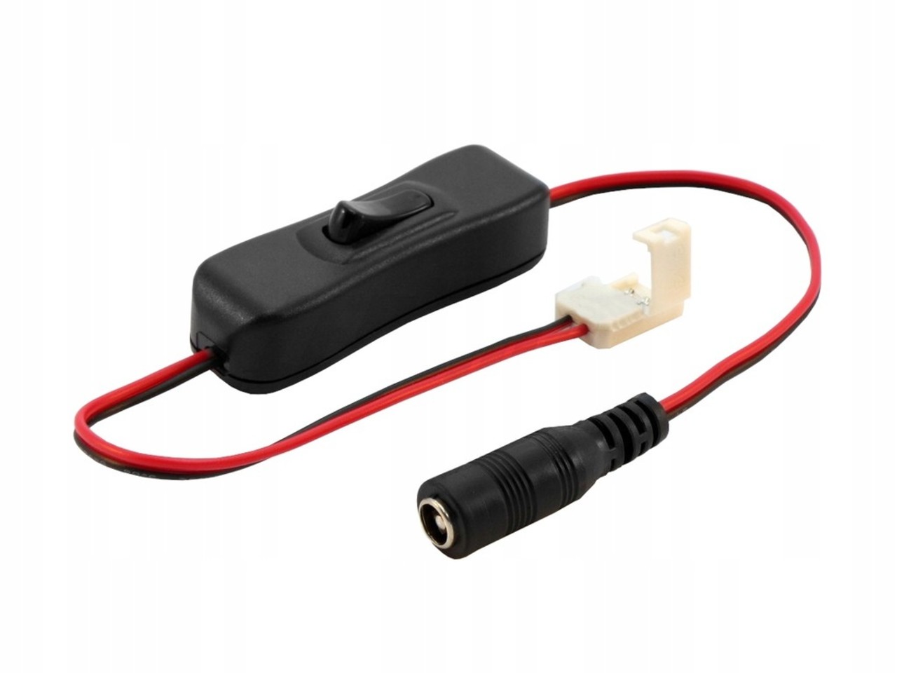 LED Line LED Strip Aan- uitschakelaar - 12V/24V - met click connector 8mm LED Line LED Strip Aan- uitschakelaar - 12V/24V - met click connector 8mm