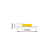 LED Line LED Strip lichtlijn - 5m 24V 11W p/m -| Lichtkleur optioneel | 5 Jaar garantie LED Line LED Strip lichtlijn - 5m 24V 11W p/m -| Lichtkleur optioneel | 5 Jaar garantie