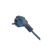 LCB OP=OP Aansluitsnoer hoekstekker - 2 meter - H03VV-F 3G0,75 - Grijs LCB OP=OP Aansluitsnoer hoekstekker - 2 meter - H03VV-F 3G0,75 - Grijs