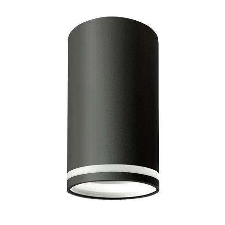 Spectrum LED plafondspot CHLOE RING - 1x GU10 aansluiting - Mat zwart