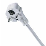 LCB Aansluitsnoer hoekstekker - 5 meter - H03VV-F 3G0,75 - Wit