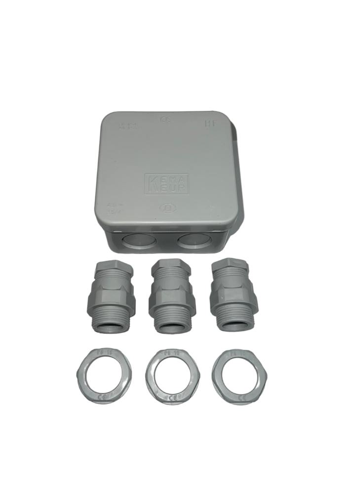 LCB Kabeldoos 80x80x50 - 220-C IP54