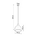 Sollux Lighting DAMASO Beton Hanglamp Grijs | E27 Industrieel design voor Woonkamer & Horeca