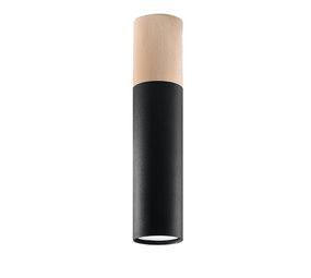 Sollux Lighting Plafondspot PABLO zwart Sollux Lighting Plafondspot PABLO zwart