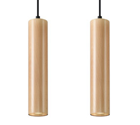 Sollux Lighting Hanglamp LINO 2 hout Sollux Lighting Hanglamp LINO 2 hout