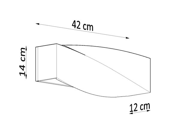 Sollux Lighting Wandlamp SIGMA beton