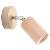 Sollux Lighting Wandlamp BERG naturel hout