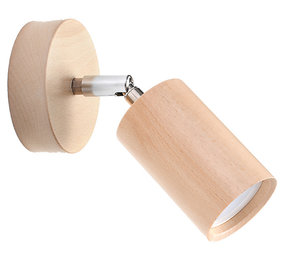 Sollux Lighting Wandlamp BERG naturel hout
