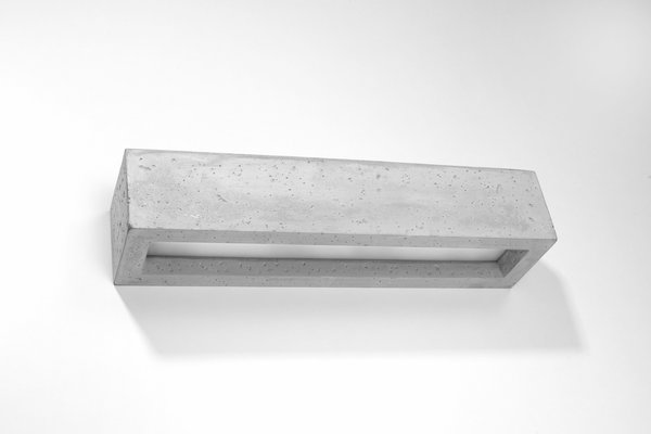 Sollux Lighting Wandlamp VEGA 50 beton - Exclusief 2X E27