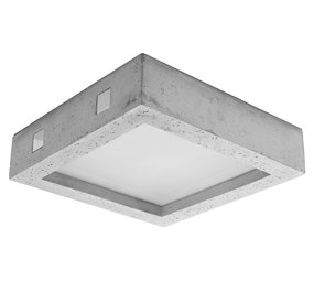 Sollux Lighting Plafondlamp RIZA beton
