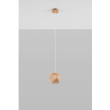 Sollux Lighting Hanglamp Woody natuurlijk hout