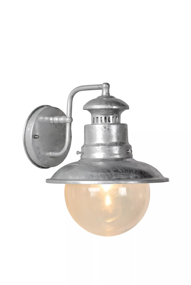Lucide FIGO - Wandlamp Buiten - 1xE27 - IP44 - Zink
