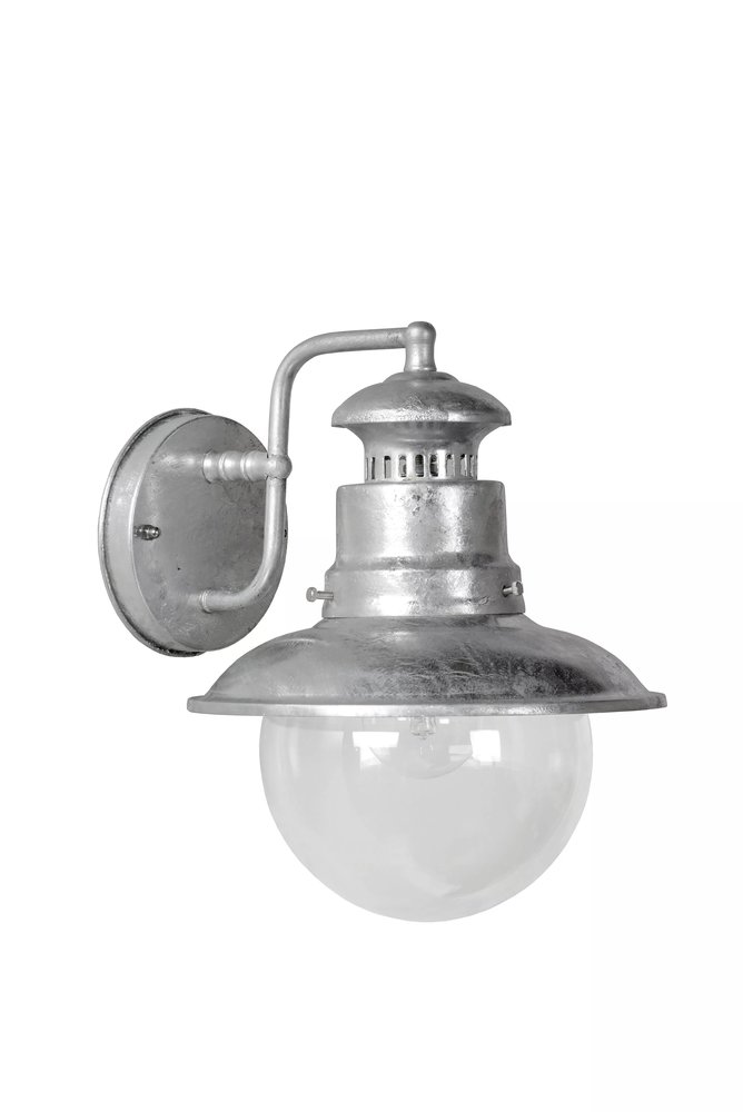 Lucide FIGO - Wandlamp Buiten - 1xE27 - IP44 - Zink