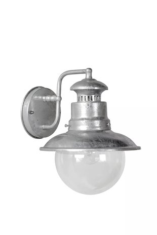 Lucide FIGO - Wandlamp Buiten - 1xE27 - IP44 - Zink