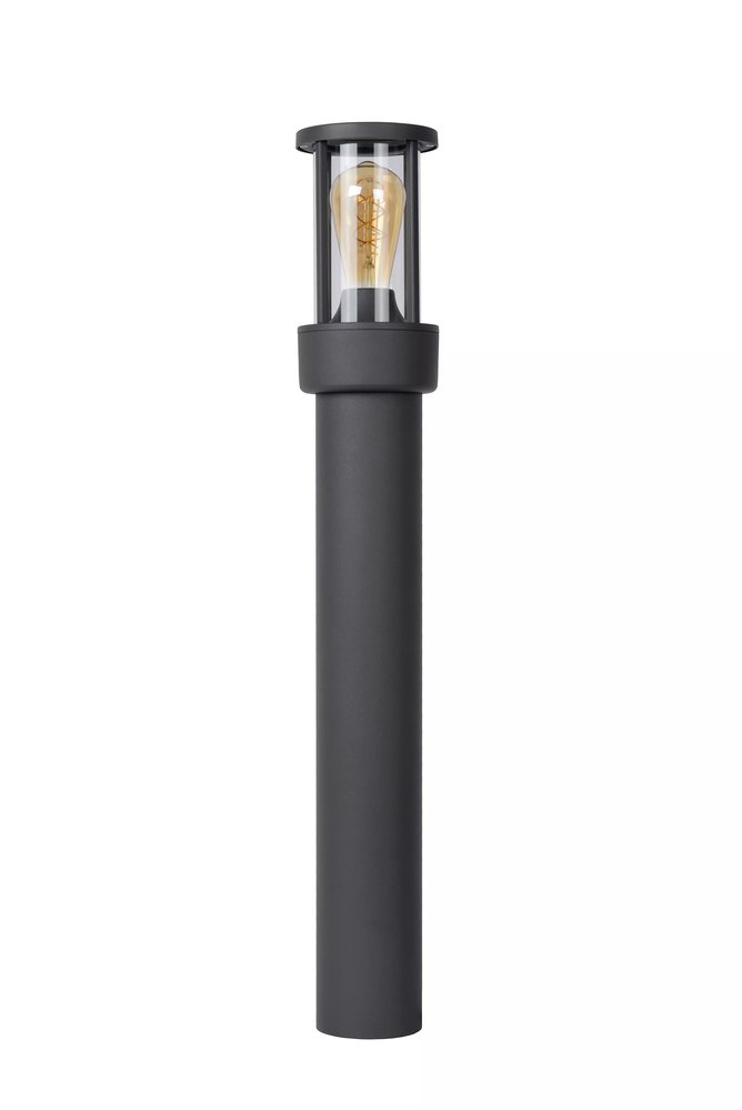 Lucide Lucide LORI - Sokkellamp Buiten - 1xE27 - IP44 - Antraciet Lucide Lucide LORI - Sokkellamp Buiten - 1xE27 - IP44 - Antraciet