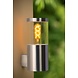 Lucide Lucide FEDOR - Wandlamp Buiten - 1xE27 - IP44 - Mat chroom Lucide Lucide FEDOR - Wandlamp Buiten - 1xE27 - IP44 - Mat chroom