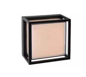 Lucide LED Wandlamp Buiten - 1x9,6W - 3000K - IP54 - Zwart