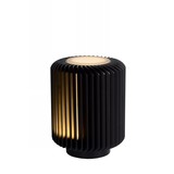 Lucide TURBIN - Tafellamp - Ø 10,6 cm - LED - 1x5W 3000K - Zwart Lucide TURBIN - Tafellamp - Ø 10,6 cm - LED - 1x5W 3000K - Zwart