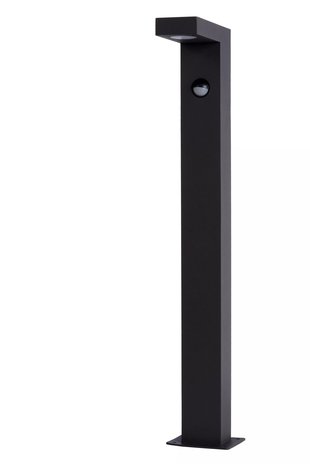 Lucide TEXAS-IR - Sokkellamp Buiten - LED - 1x7W 3000K - IP54 - Antraciet Lucide TEXAS-IR - Sokkellamp Buiten - LED - 1x7W 3000K - IP54 - Antraciet