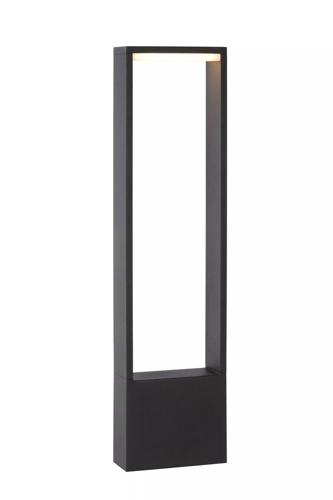 Lucide GOA - Sokkellamp Buiten - LED - 1x6,5W 3000K - IP54 - Antraciet Lucide GOA - Sokkellamp Buiten - LED - 1x6,5W 3000K - IP54 - Antraciet