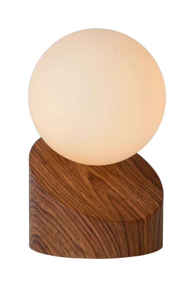 Lucide Lucide LEN - Tafellamp - Ø 10 cm - 1xG9 - Hout