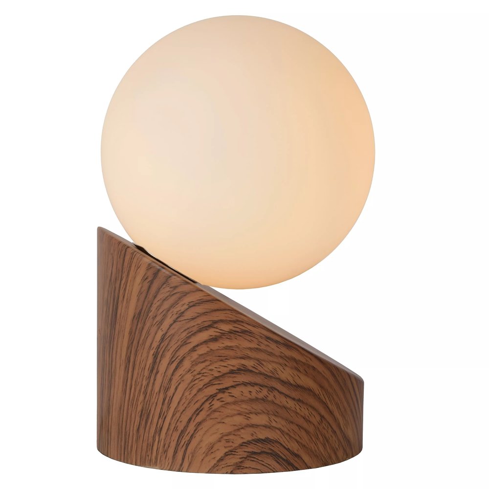 Lucide Lucide LEN - Tafellamp - Ø 10 cm - 1xG9 - Hout