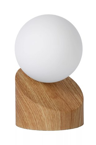 Lucide Lucide LEN - Tafellamp - Ø 10 cm - 1xG9 - Licht hout Lucide Lucide LEN - Tafellamp - Ø 10 cm - 1xG9 - Licht hout